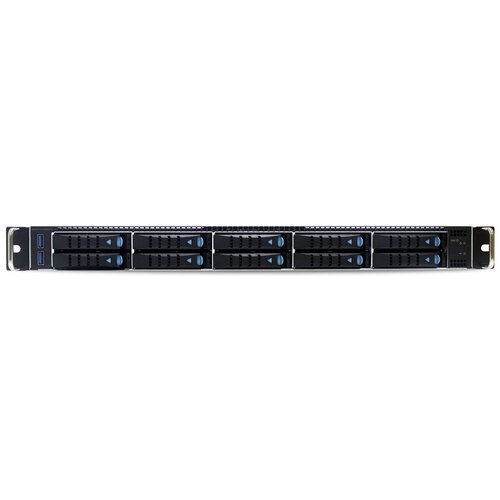 AIC Серверная платформа SB102-UR, 1U, 8xSATA/SAS HS + 2xSATA HS 2,5