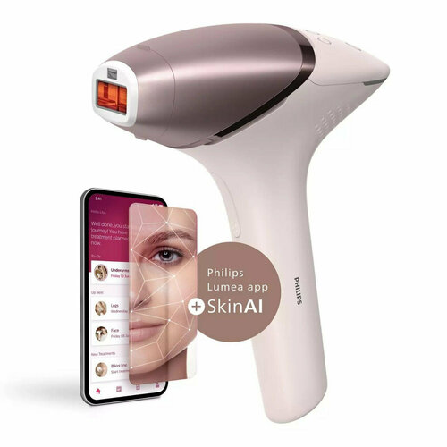 Эпилятор Эпилятор PHILIPS Lumea 9900 SkinAI BRI977/00 hair removal handle pen hair removal rejuvenation shr ipl beauty instrument accessories