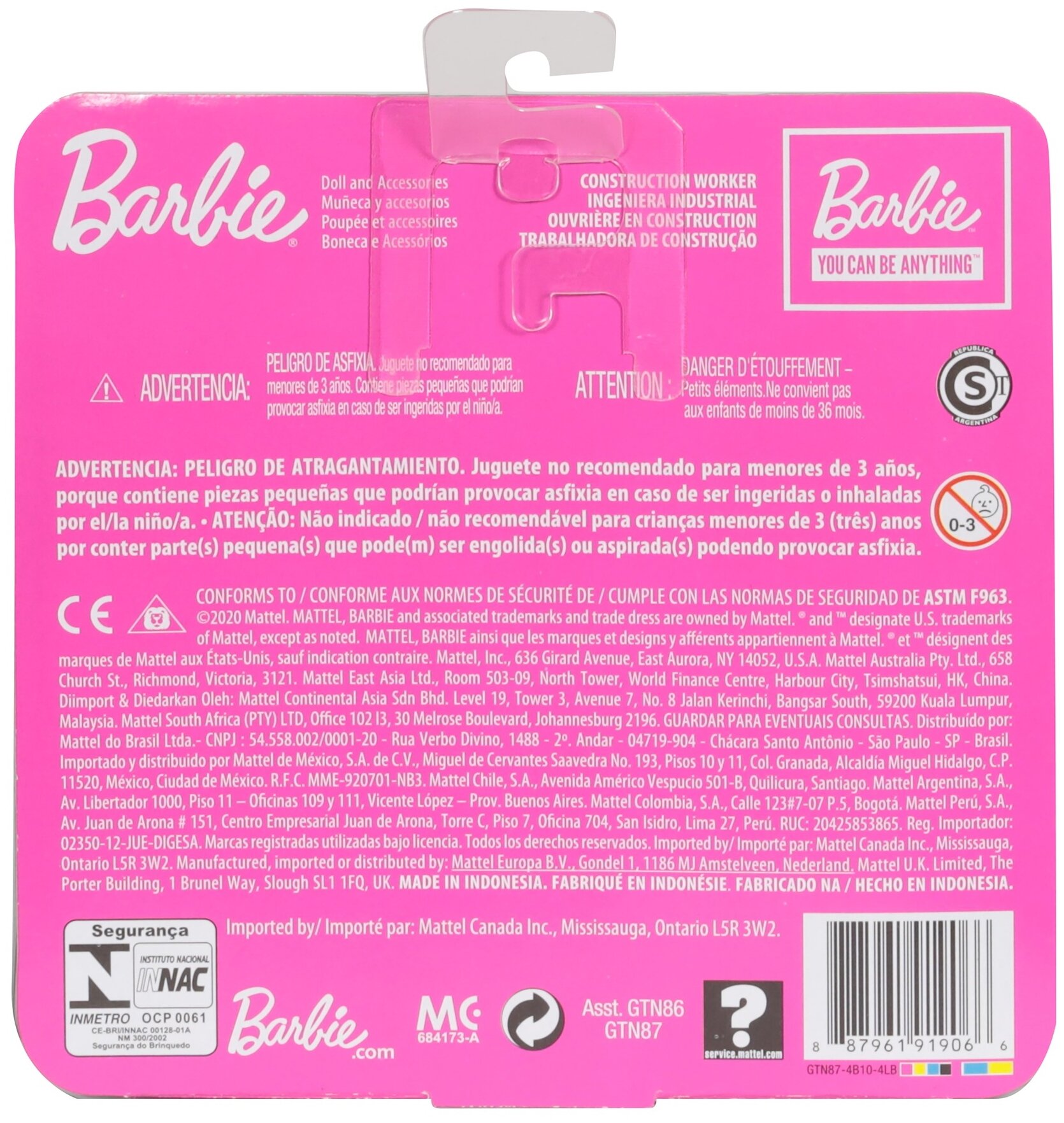 Barbie Кукла Челси карьера "Строитель" - фото №6
