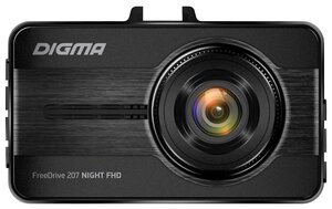 Видеорегистратор DIGMA FreeDrive 207 NIGHT FHD, черный