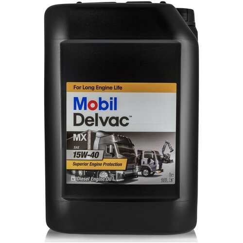 фото Минеральное моторное масло mobil delvac mx 15w-40 20 л