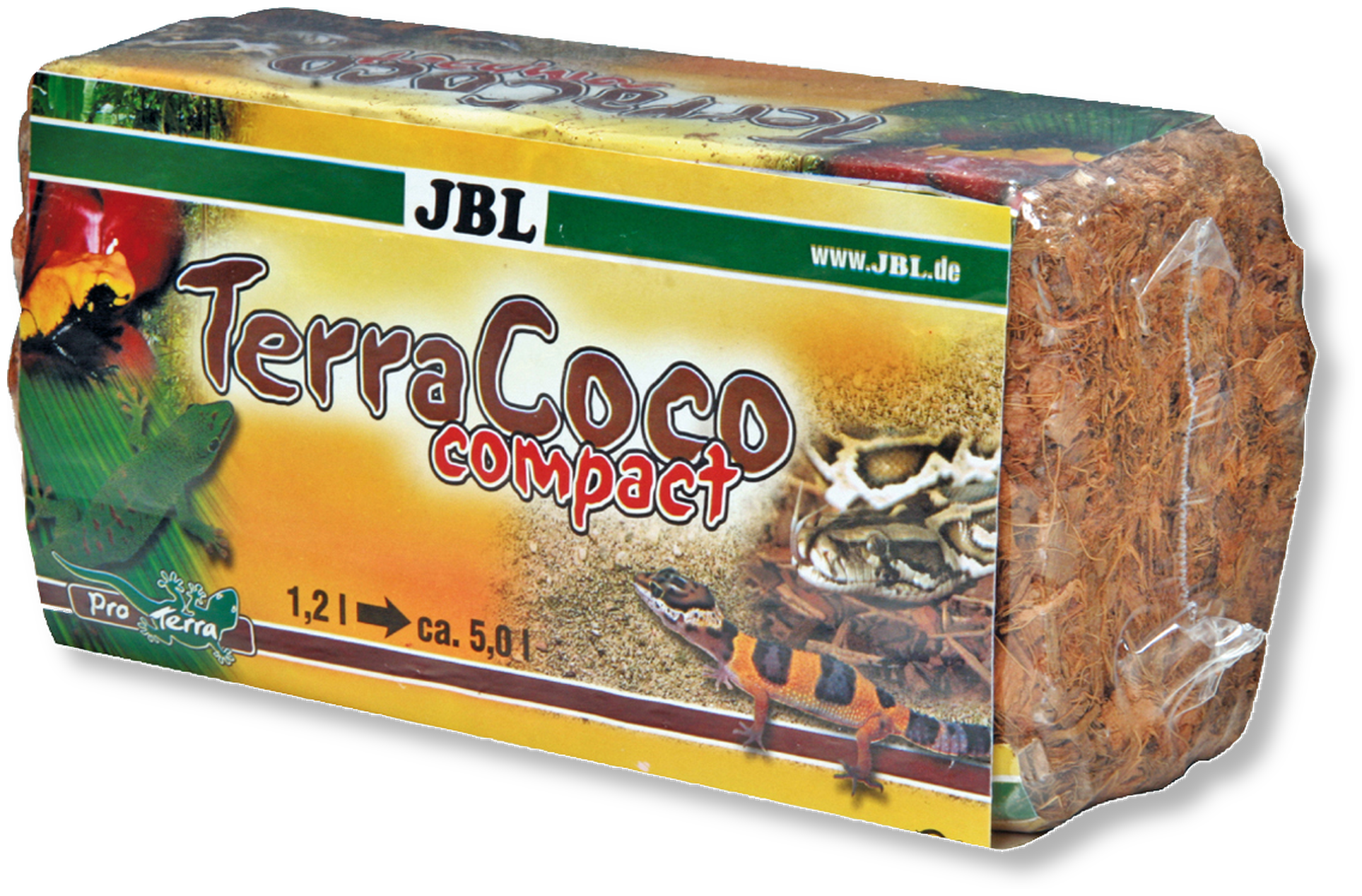 Субстрат кокосовый JBL TerraCoco Compact, 500 г