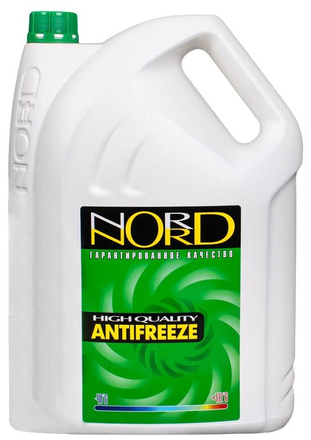 Антифриз Nord High Quality Antifreeze Готовый -40C Зеленый 10 Кг Ng 20492 nord арт. NG 20492