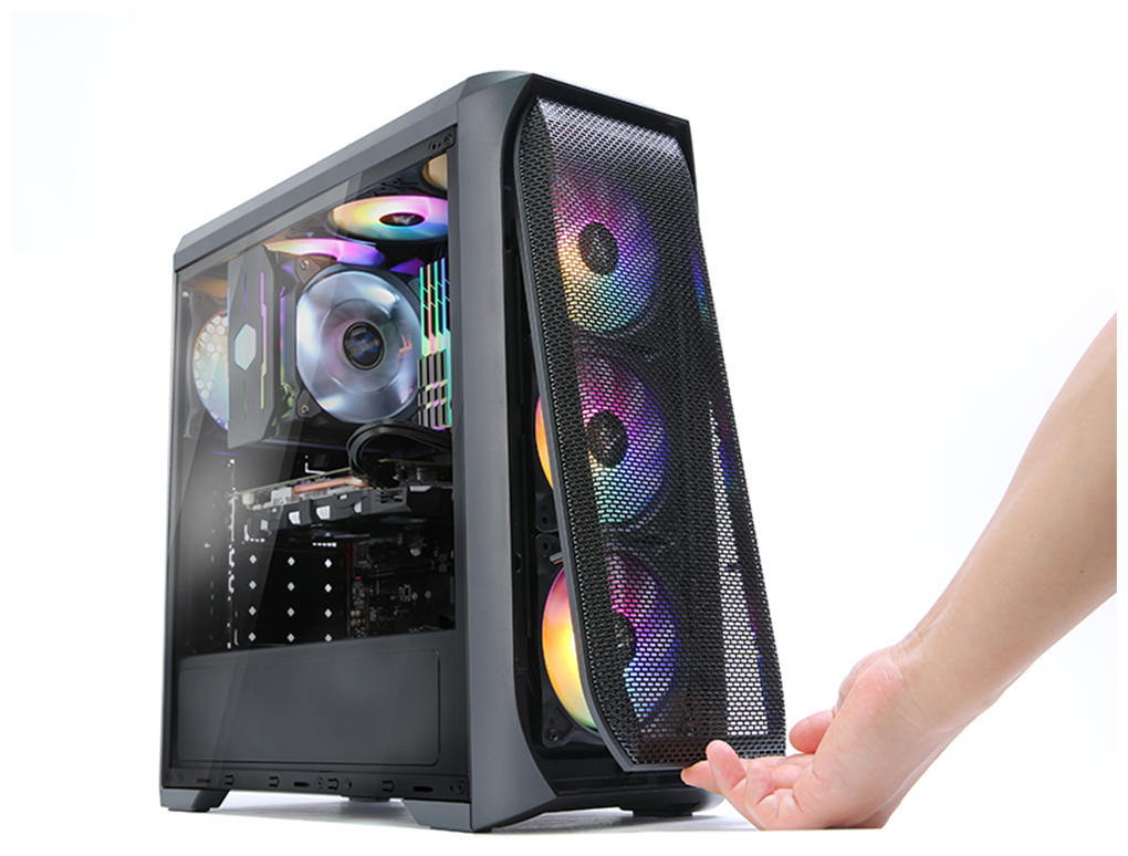 Компьютерный корпус Zalman N5 MF черный