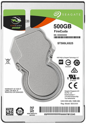 Гибридный диск (SSHD) Seagate FireCuda 500 GB (ST500LX025)