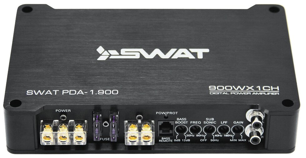 SWAT PDA-1.900 Усилитель автомобильный 1х175Вт SWAT