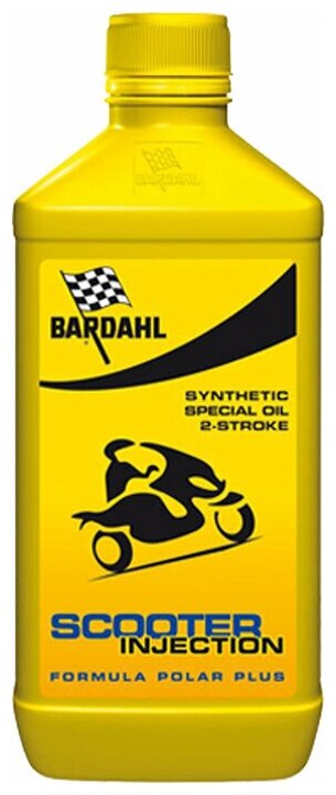 BARDAHL 201140 SCOOTER INJECTION (SYNTHETIC SPECIAL OIL) 2T API TC / JASO FD/ ISO-L-EGD