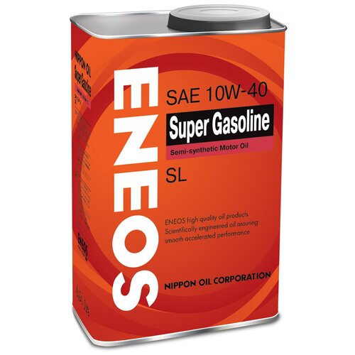 Масло моторное 10w40 eneos 20л полусинтетика super gasoline sl, eneos, oil1356