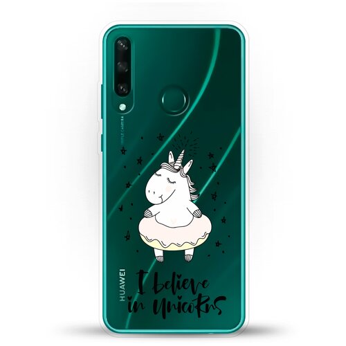 фото Силиконовый чехол единорог на huawei y6p andy & paul