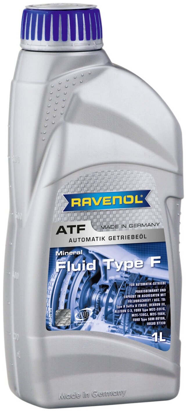 Масло трансмиссионное RAVENOL ATF Fluid Type F 85