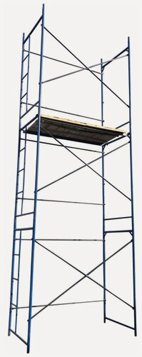 Изображение товара Леса строительные "BAKANOVA"(комплект выс.6 и длин.3 м.) с 2 ригелями и 3 настилами. труба Ø 42 мм