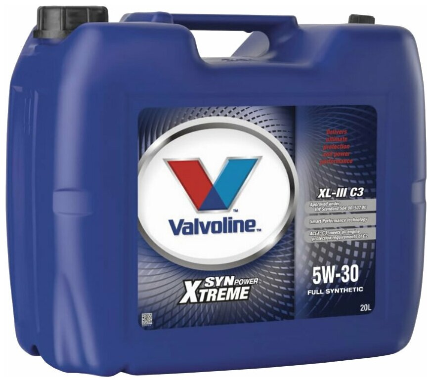 Синтетическое моторное масло VALVOLINE SynPower Xtreme XL-III C3 5W-30, 60 л