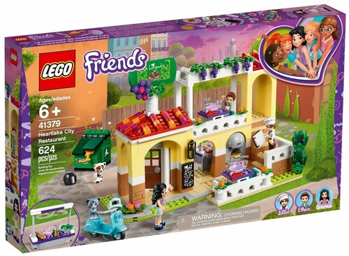 Конструктор LEGO Friends 41379 Ресторан Хартлейк Сити, 624 дет.