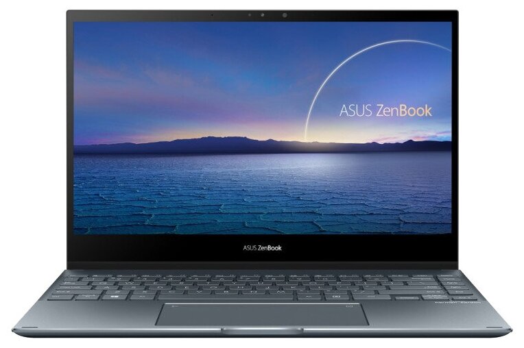 13.3" Ноутбук ASUS ZenBook Flip 13 UX363EA-HP684W 1920x1080, Intel Core i5 1135G7 2.4 ГГц, RAM 8 ГБ, SSD 512 ГБ, Intel Iris Xe Graphics, Windows 11 Home, 90NB0RZ1-M006T0, серый