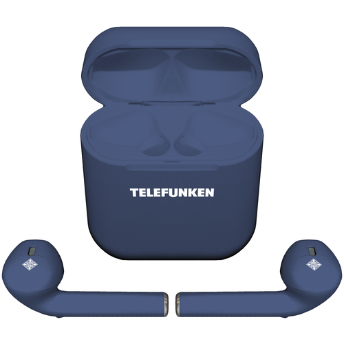 фото Беспроводные наушники telefunken tf-1001b, blue