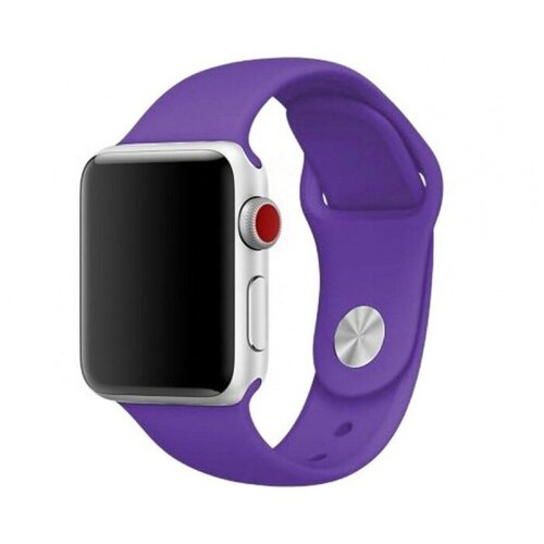 Adamant Силиконовый ремешок Adamant Silicone Strap для Apple Watch 42/44/45 мм фиолетовый