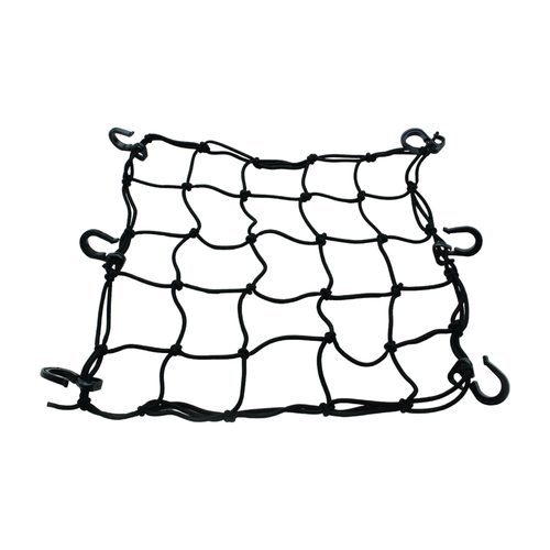 Багажная сетка Rexwear для мотоцикла 40x40 см красная
