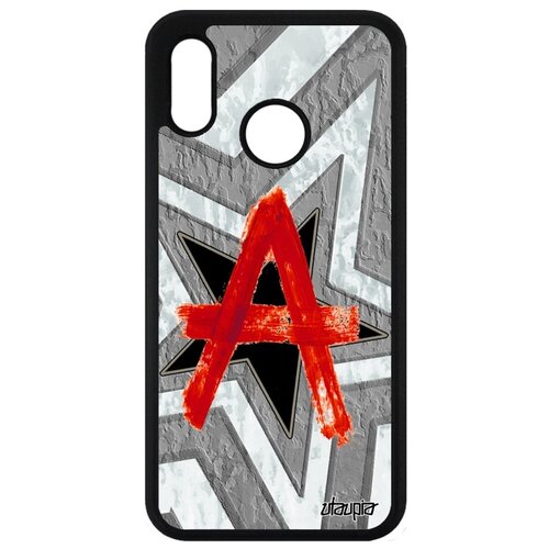 фото Чехол на смартфон huawei p20 lite, "анархия" забастовка символ utaupia