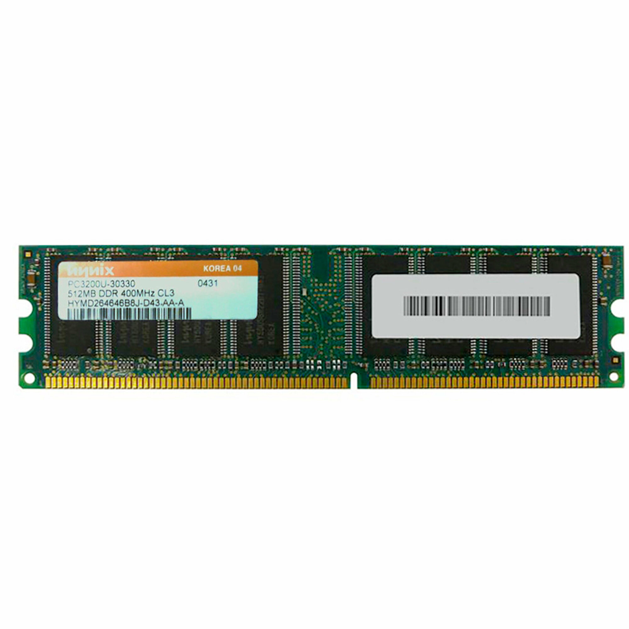 Оперативная память HyNix 512Mb ddr 400 pc-3200 OEM PC3200U-30330