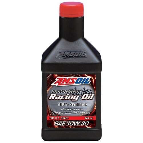 Моторное масло AMSOIL DOMINATOR® Synthetic Racing Oil SAE 10W-30 (0,946л)