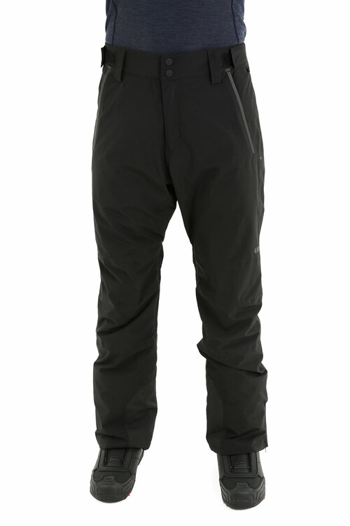 Горнолыжные брюки BILLABONG, подкладка, карманы, мембрана, регулировка объема талии, утепленные, водонепроницаемые, размер XL, черный