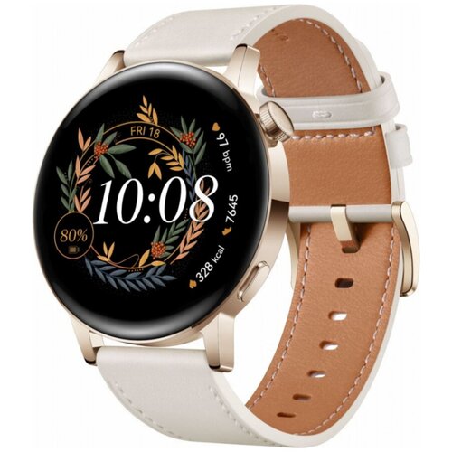 Смарт-часы HUAWEI WATCH GT3 Milo-B19V White 55027149 1742200₽