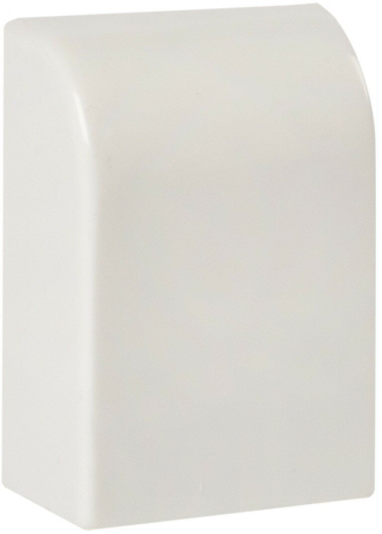 Заглушка (16х16) (4 шт) белая EKF-Plast