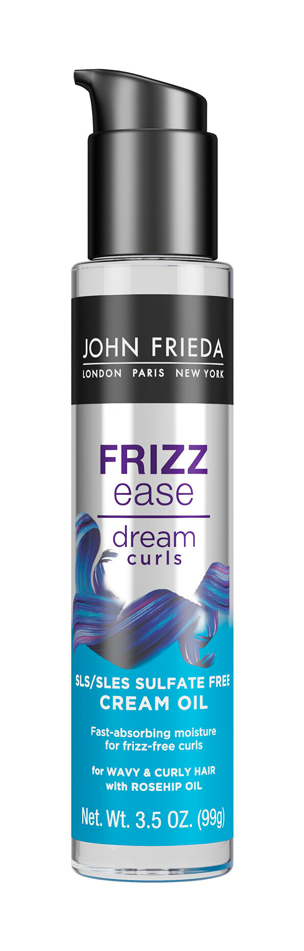 Крем-масло для ухода за вьющимися волосами John Frieda Frizz Ease Dream Curls Cream Oil /100 мл/гр.