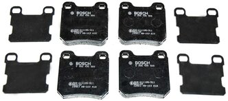 Дисковые тормозные колодки задние Bosch 0986490500 для Opel, Saab (4 шт.)
