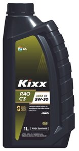 Масло моторное Kixx PAO C3 5W-30 /1л синт.