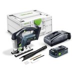 Аккумуляторный электролобзик Festool PSBC 420 Li 18 4,0 EBI-Plus кейс (576532) - изображение