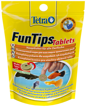 Сухой корм  для  рыб, рептилий Tetra FunTips Tablets