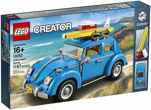 Конструктор LEGO Creator 10252 Фольксваген Жук, 1167 дет.