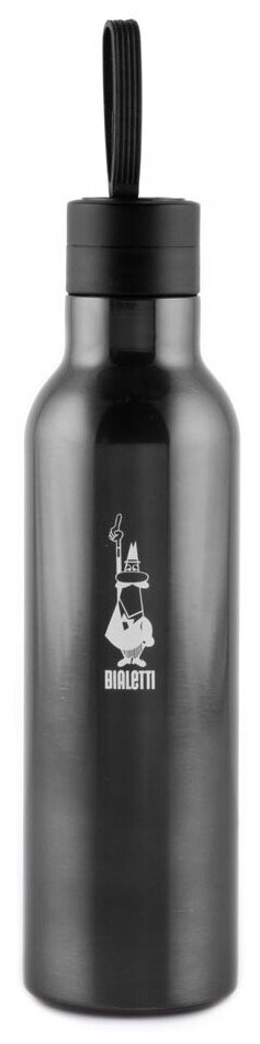 Термобутылка Bialetti DCXIN00004/09, 0.75 л, темно-серый