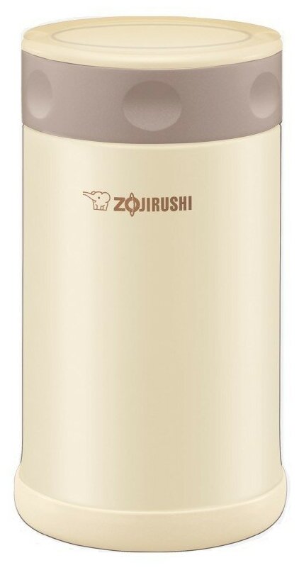 Термоконтейнер Zojirushi SW-FCE75 0,75 л. (Cream CC) - фотография № 1