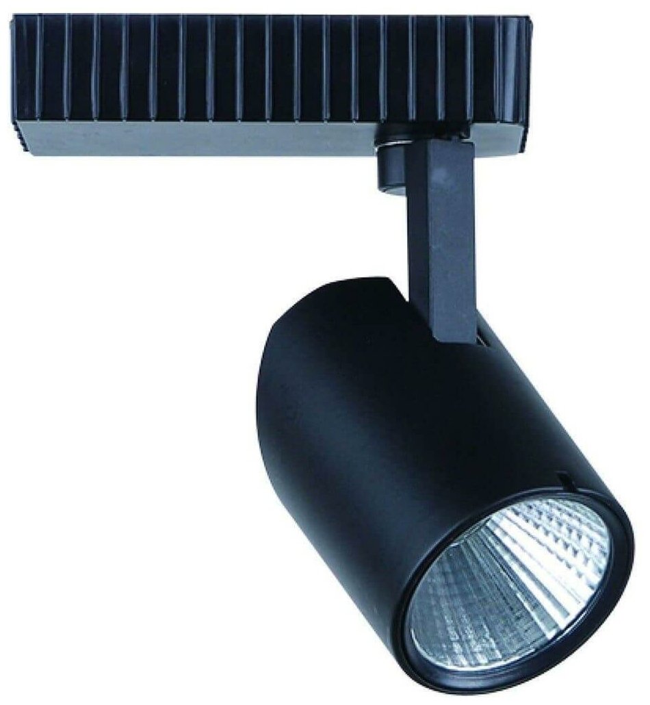 Трековый светильник Arte Lamp Track Lights A3607PL-1BK, кол-во ламп: 1 шт, цвет плафона: черный