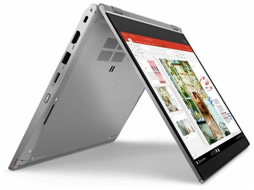 133 Ноутбук Lenovo ThinkPad L13 Yoga 1920x1080 Intel Core i5 16 ГГц RAM 8 ГБ SSD 256 ГБ Win10 Pro 20R50006RT silver