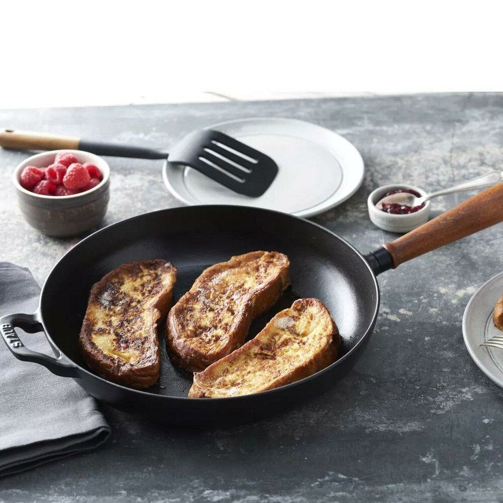 Сковорода чугунная Staub Pans 24см - фото №8