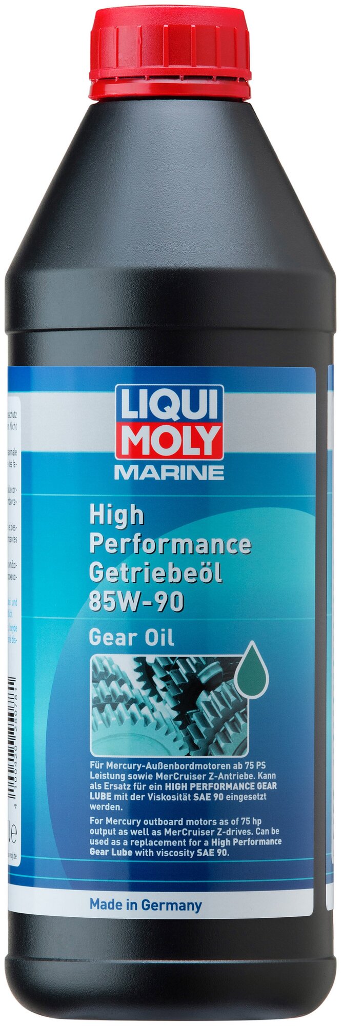 Масло трансмиссионное LIQUI MOLY Marine High Performance Gear Oil 85W-90