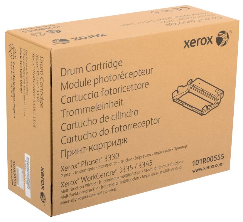 Блок фотобарабана Xerox 101R00555 монохромный