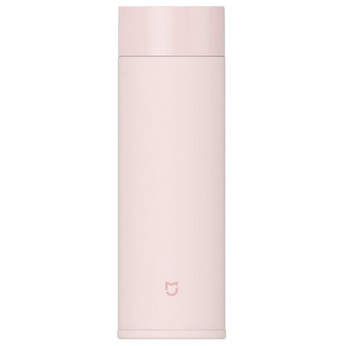 фото Классический термос xiaomi mijia vacuum cup, 0.35 л розовый