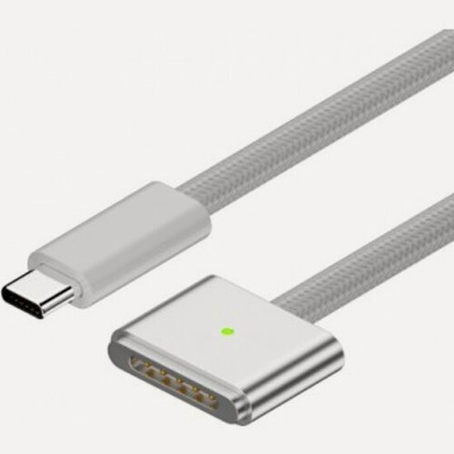 Изображение товара Кабель для зарядки Ks-is USB-C M Magsafe 3 F (KS-806gen3-W-2) 2м белый