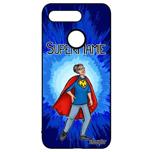 фото Чехол на смартфон honor v20 / view 20, "супербабуля" комичный комикс utaupia