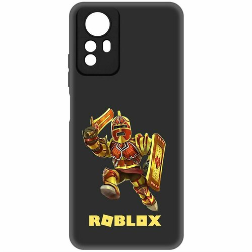 Чехол-накладка Krutoff Soft Case Roblox-Рэдклифф для Xiaomi Redmi Note 12S черный чехол накладка krutoff soft case roblox рэдклифф для xiaomi redmi 9c черный