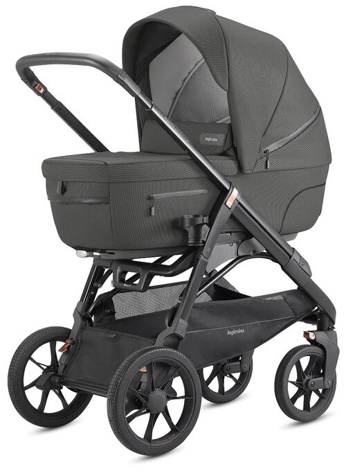 Универсальная коляска Inglesina Aptica XT 2020, 3 в 1, с подставкой для люльки, charcoal