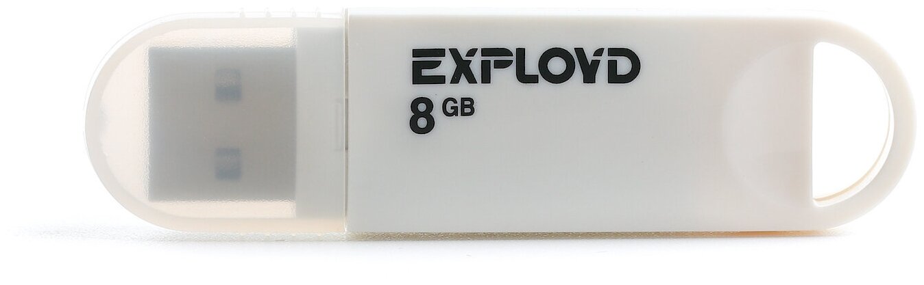 Флеш-накопитель USB 8GB Exployd 570 белый