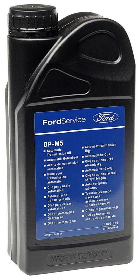 Масло трансмиссионное Ford ATF DP M5, 1 л