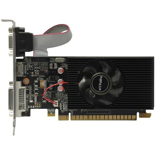 Видеокарта Sinotex Ninja GeForce GT 710 2GB (NK71NP023F), Retail видеокарта sinotex ninja geforce gtx 750 ti 2gb nk75ti025f retail