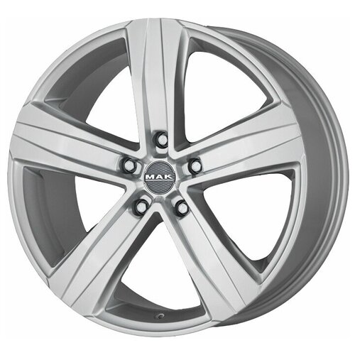 фото Колесный диск mak stone 5 8.5х18/5х112 d76 et30, silver