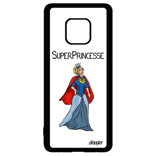 фото Чехол на мобильный huawei mate 20 pro, "суперпринцесса" принцесса смешной utaupia